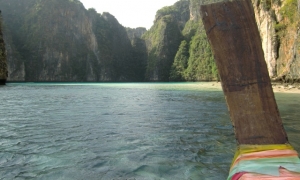 Longtail in Maya Bay