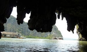 Cave in Phang Nga Bay